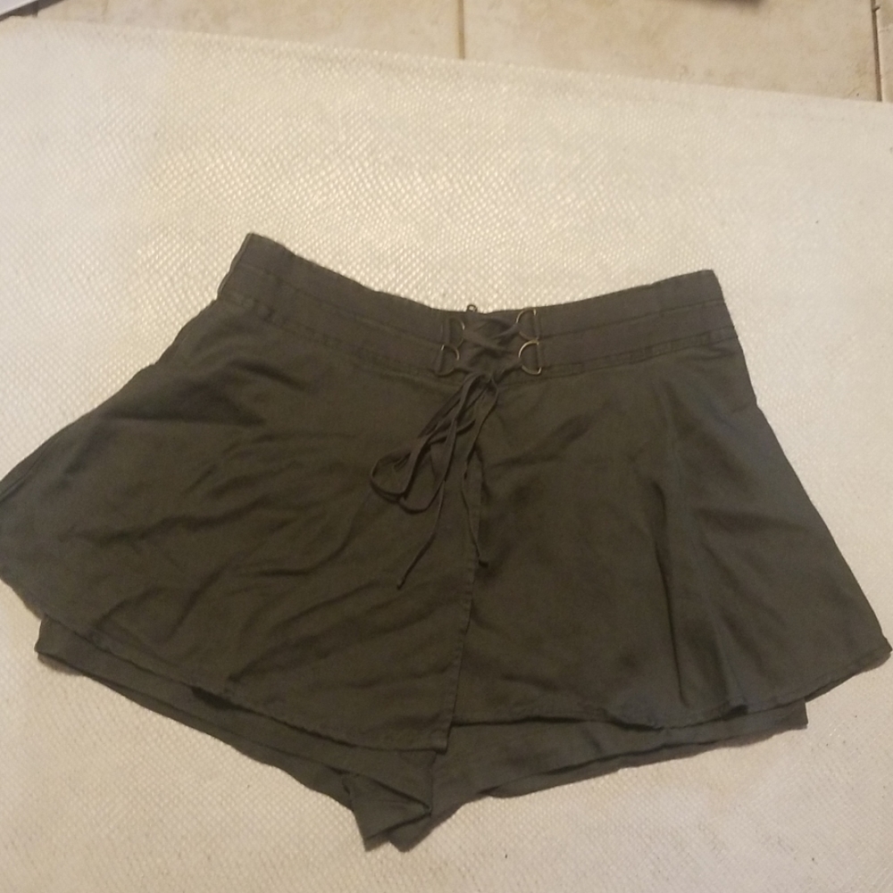 free people skirt shorts size 2